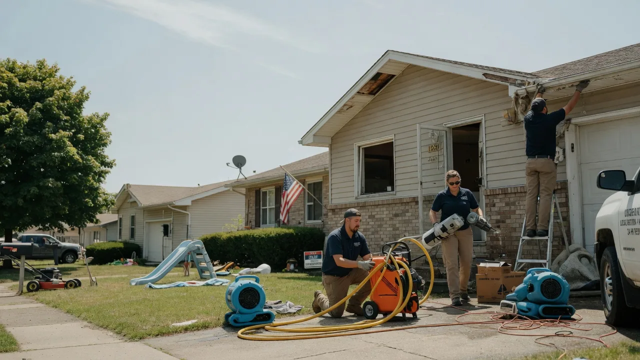 Water Damage Restoration in Monroe City, IN near me